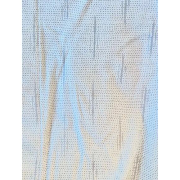 Athleta Farallon Printed Romper White Gray Sz. 3X NWT $98‎ Travel Organic Cotton - Picture 5 of 5